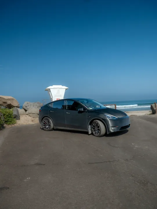 Tesla Model 3, Satin black, full wrap