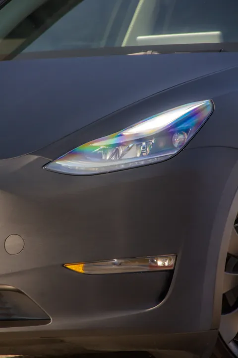 Tesla Model Y, Satin black, full wrap